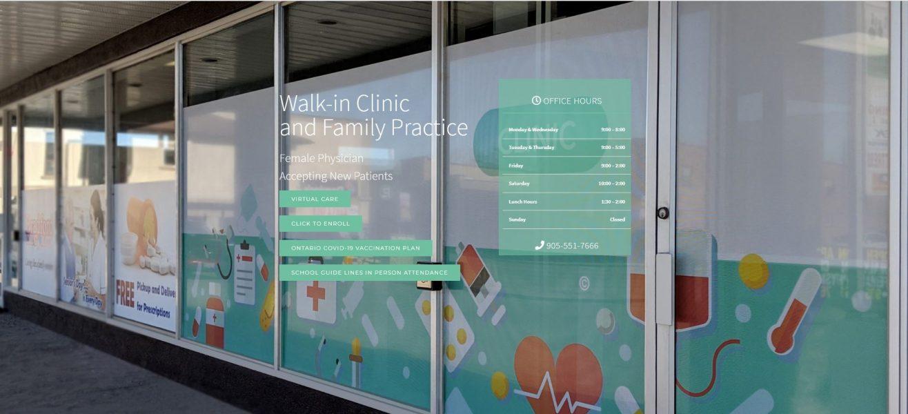 Curez physician website — portfolio highlight